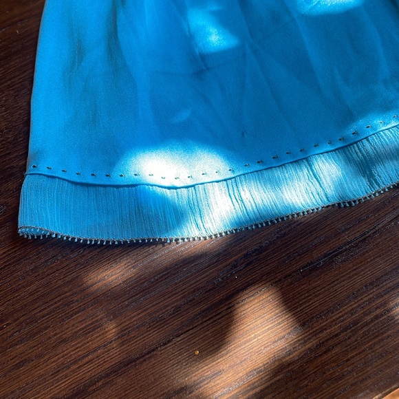 Elie Tahari Silk Goddess Wrap Tank - Picture 4 of 6